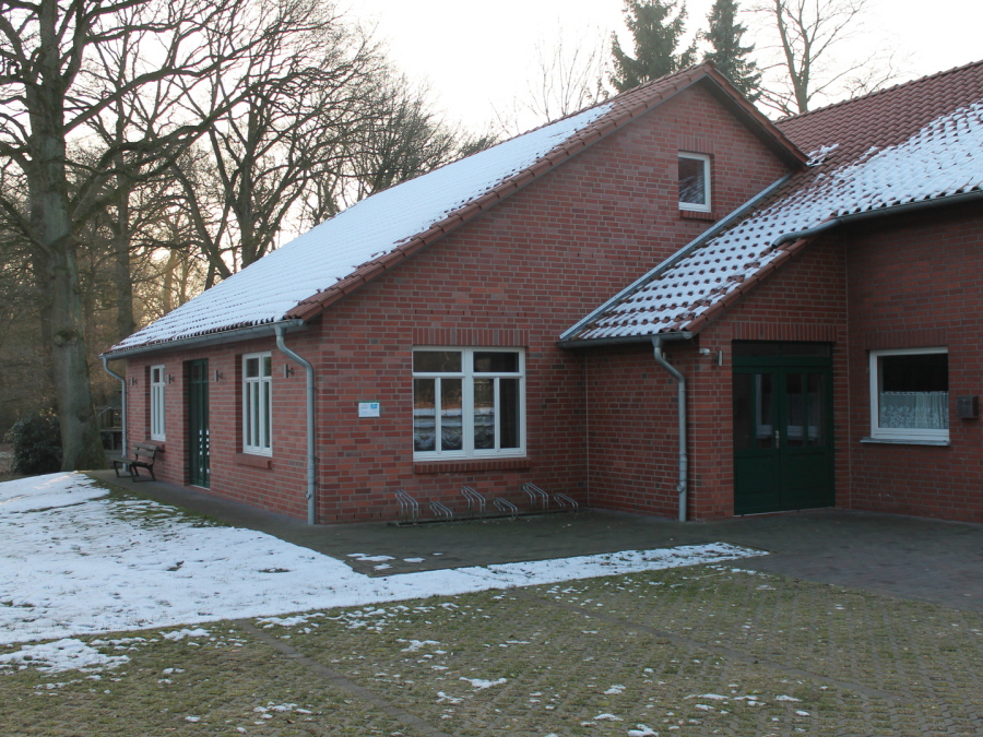 Der Eingang des "Höper Hus", welchen frisch renoviert ist.